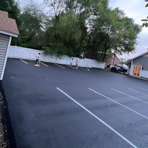 Cooper Paving Specialists parking lot paving and striping